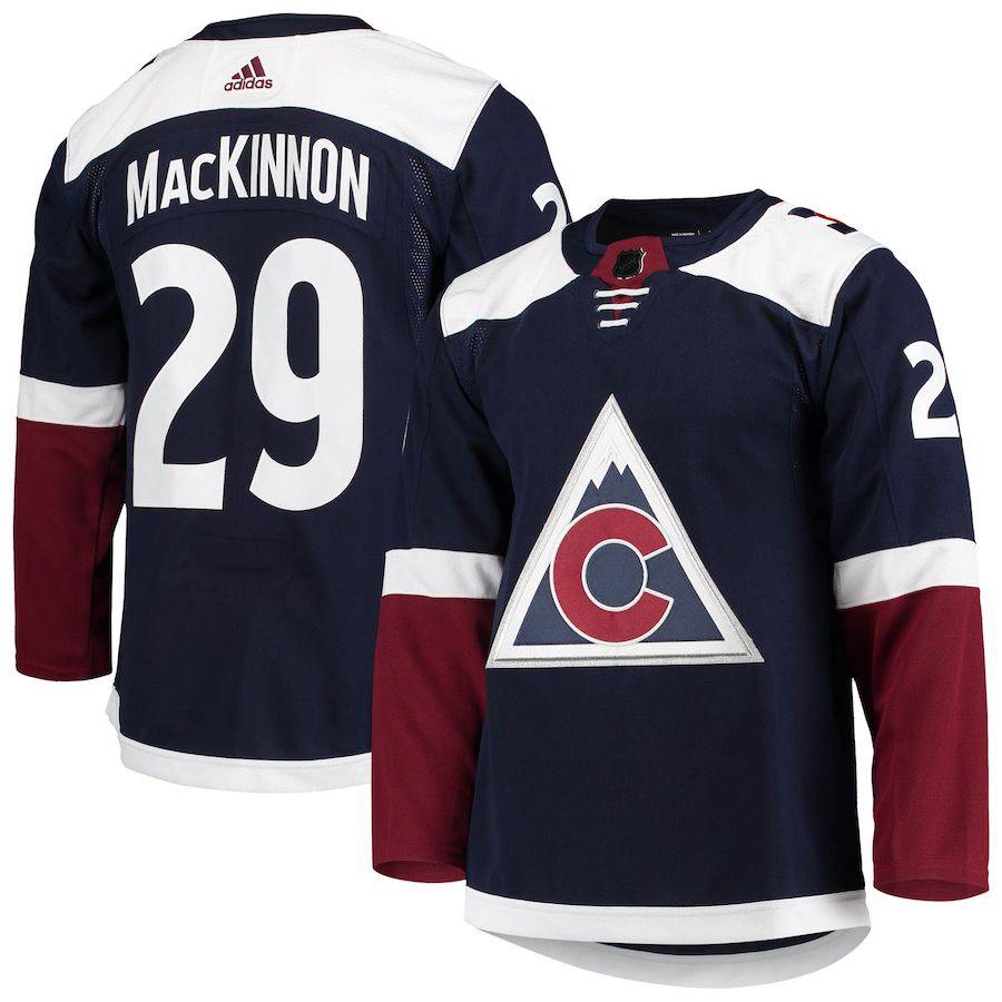 Jersey Colorado Avalanche -Nathan MacKinnon - GOAT STORE