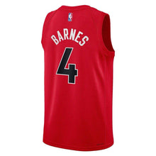 Carregar imagem no visualizador da galeria, Jersey Toronto Raptors Icon Edition Red - Scottie Barnes - GOAT STORE

