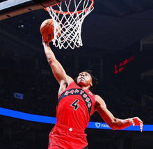 Carregar imagem no visualizador da galeria, Jersey Toronto Raptors Icon Edition Red - Scottie Barnes - GOAT STORE
