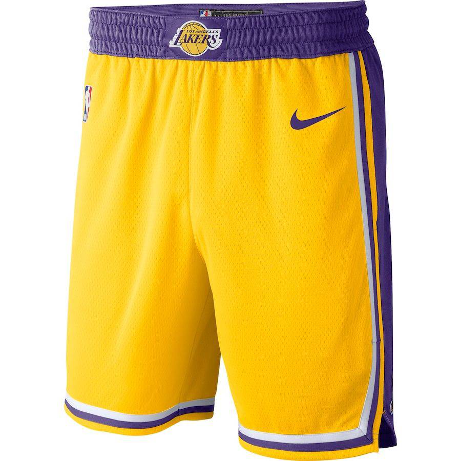 Short Los Angeles Lakers Icon Edition Gold - 2019/20 - GOAT STORE