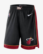 Carregar imagem no visualizador da galeria, Short NBA Miami Heat Black Icon Edition - GOAT STORE
