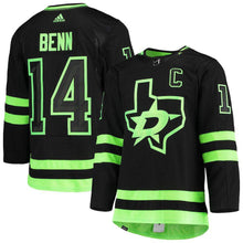 Carregar imagem no visualizador da galeria, Jersey Dallas Stars adidas Black - Jamie Benn - GOAT STORE
