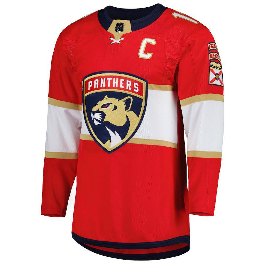 Jersey Florida Panthers adidas Red - Aleksander Barkov - GOAT STORE