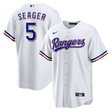 Carregar imagem no visualizador da galeria, Jersey Texas Rangers White - Corey Seager - GOAT STORE

