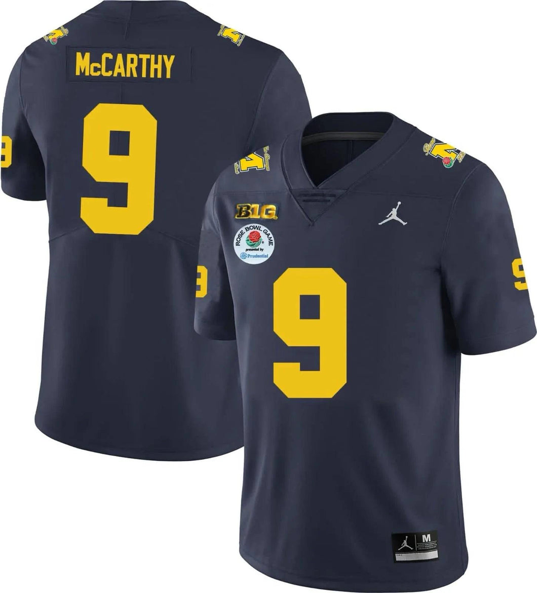 Jersey NCAA MICHIGAN WOLVERINES Masculina - Azul - GOAT STORE