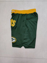 Carregar imagem no visualizador da galeria, Short Just Don Green Bay Packers Retrô - GOAT STORE
