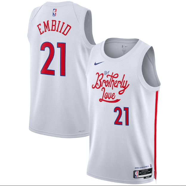 Jersey Philadelphia 76ers City Edition 22/23 - GOAT STORE