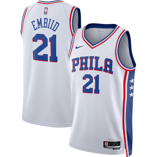 Jersey Philadelphia 76ers Association Edition - GOAT STORE