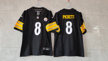 Carregar imagem no visualizador da galeria, Jersey Piithsburg Steelers Vapor F.U.S.E. Limited Preta - GOAT STORE
