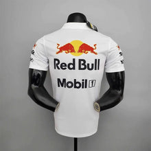 Carregar imagem no visualizador da galeria, Camisa F1 - Red Bull Racing - Branco Gola Polo - GOAT STORE
