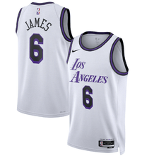Carregar imagem no visualizador da galeria, Jersey Los Angeles Lakers City Edition 22/23 - GOAT STORE
