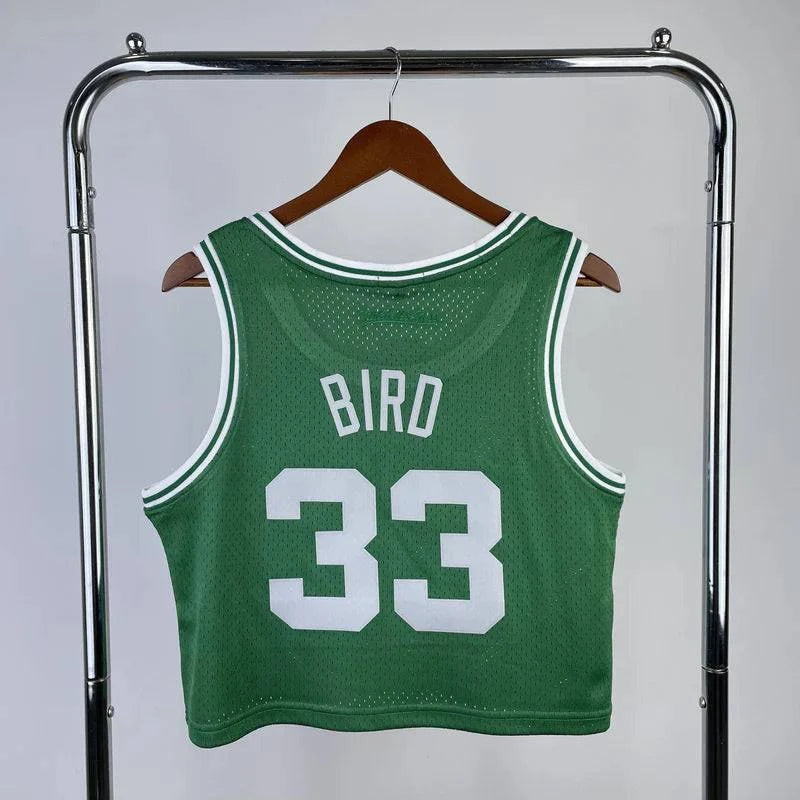 Cropped Larry Bird Boston Celtics Mitchell & Ness - GOAT STORE