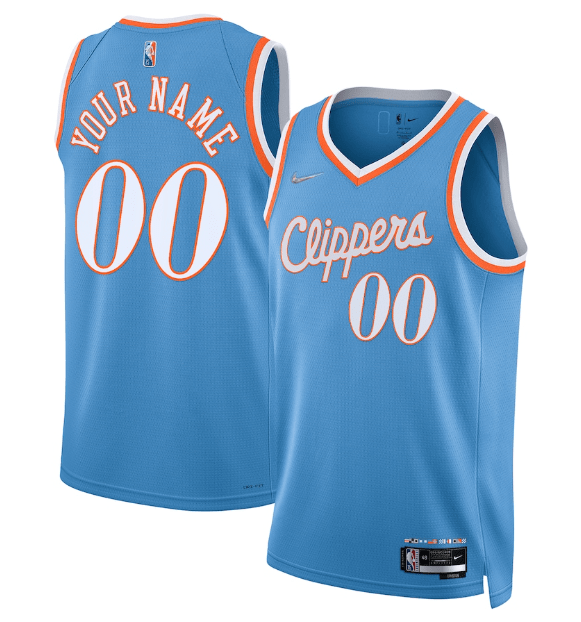 Jersey Los Angeles Clippers City Edition Diamante 75th - GOAT STORE