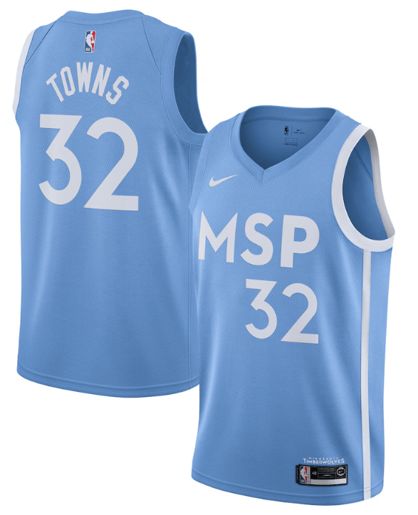 Jersey Minnesota Timberwolves City Edition 19/20 - GOAT STORE