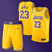 Carregar imagem no visualizador da galeria, Kit Jersey + Short LA Lakers - GOAT STORE
