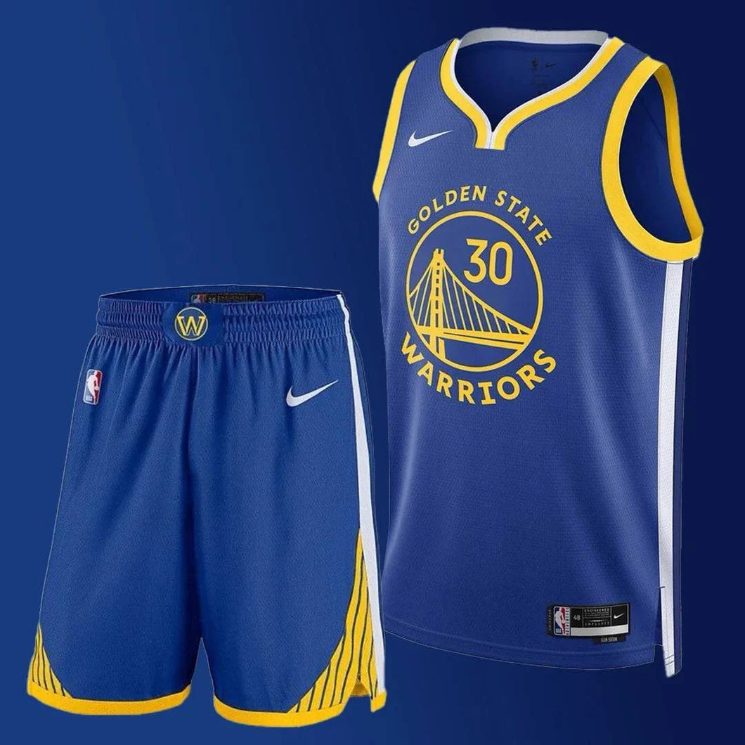 Kit Jersey + Short Golden State Warriors - GOAT STORE