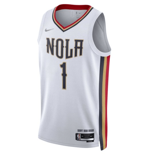 Jersey New Orleans Pelicans City Edition Diamante 75th - GOAT STORE