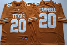 Carregar imagem no visualizador da galeria, Jersey NCAA TEXAS LONGHORNS Masculina - Marrom - GOAT STORE
