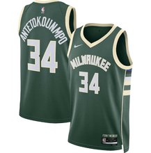 Carregar imagem no visualizador da galeria, Jersey Milwaukee Bucks Icon Edition 22/23 - GOAT STORE
