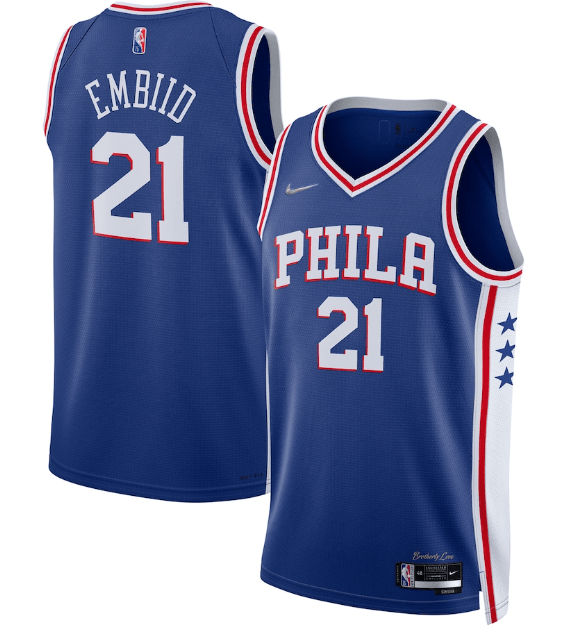 Jersey Philadelphia 76ers Icon Edition Diamante 75th - GOAT STORE