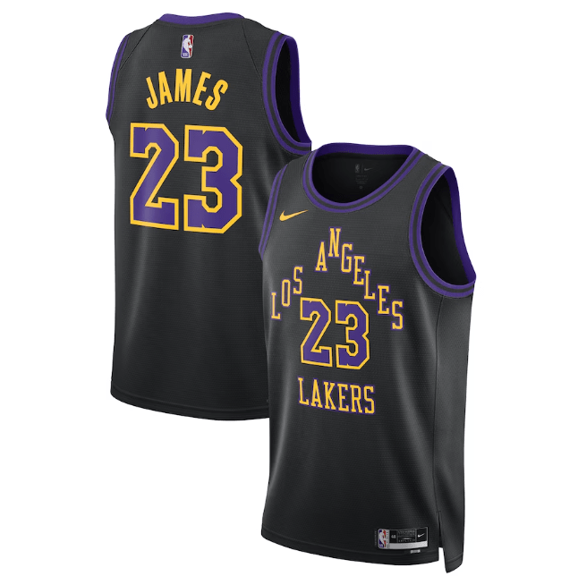 Jersey Los Angeles Lakers City Edition 23/24 - GOAT STORE