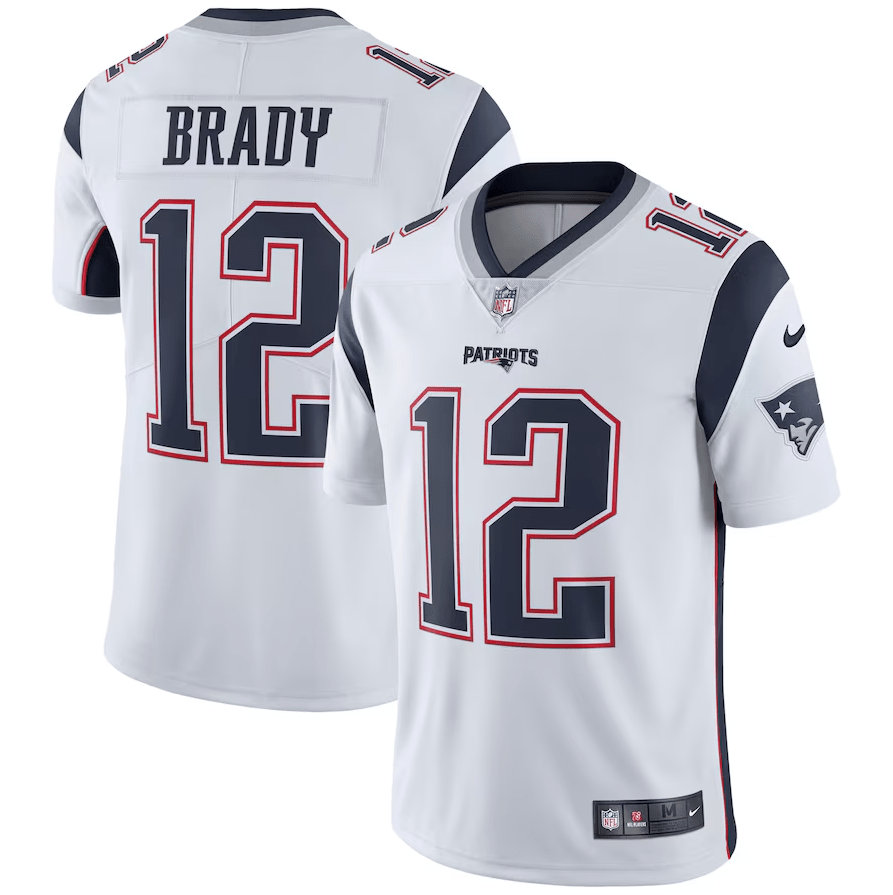 Jersey New England Patriots Vapor Limited Branca - GOAT STORE