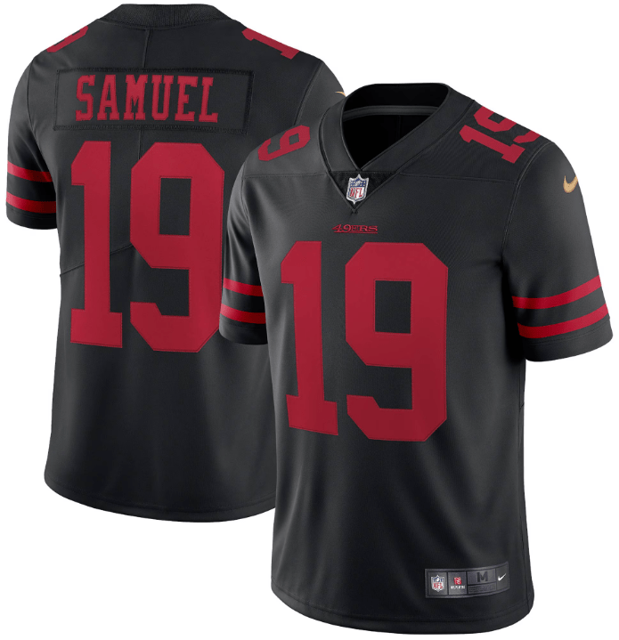 Jersey San Francisco 49ers Vapor Limited Preta - GOAT STORE