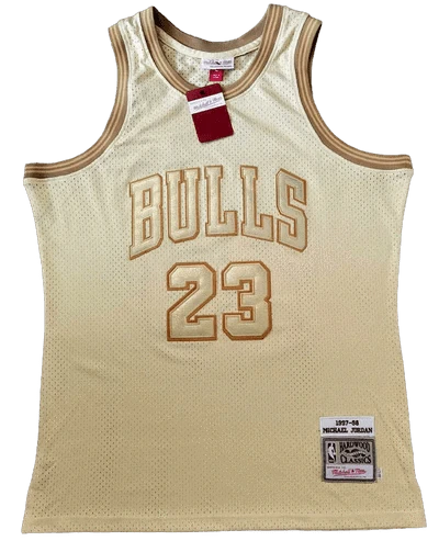 Jersey Chicago Bulls Especial Mitchell and Ness - Michael Jordan - GOAT STORE