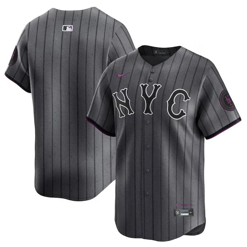 Jersey New York Mets City Connect 2024 Grafite - GOAT STORE