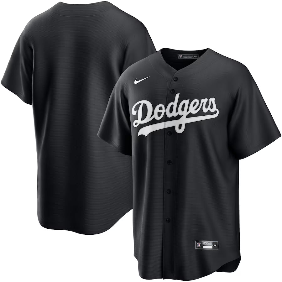 Jersey Los Angeles Dodgers Black